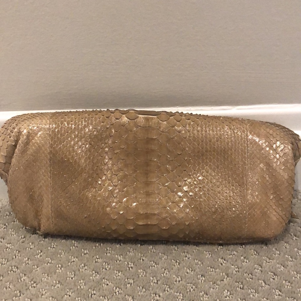 Authentic Devi Kroell Python Clutch - image 2